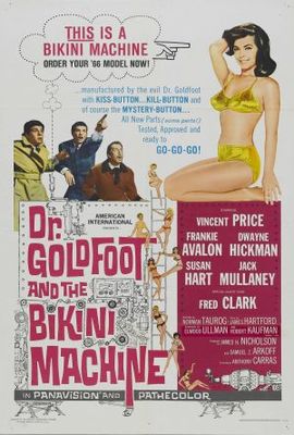 Dr. Goldfoot and the Bikini Machine pillow