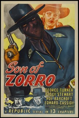 Son of Zorro Wood Print