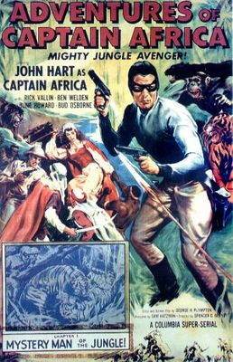 Adventures of Captain Africa, Mighty Jungle Avenger! Metal Framed Poster