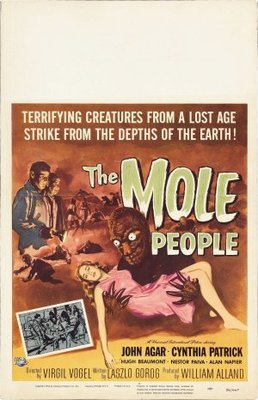 The Mole People pillow