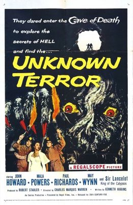 The Unknown Terror Wooden Framed Poster