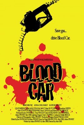 Blood Car Wooden Framed Poster
