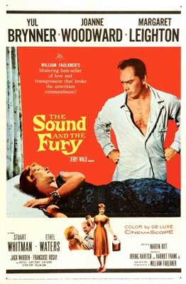 The Sound and the Fury Wooden Framed Poster