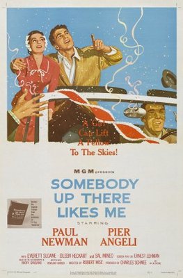 Somebody Up There Likes Me Canvas Poster