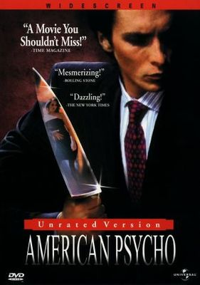 American Psycho Poster with Hanger