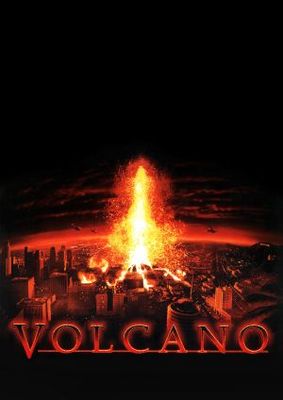 Volcano Wooden Framed Poster