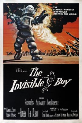 The Invisible Boy Wooden Framed Poster