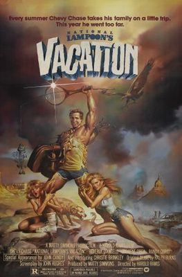 Vacation Wooden Framed Poster