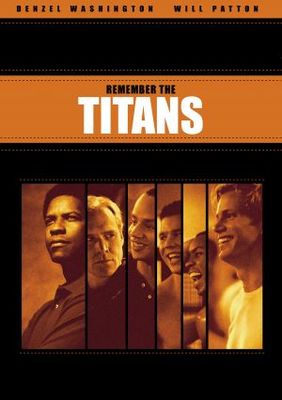 Remember The Titans Poster with Hanger