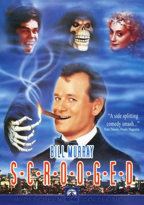 Scrooged Canvas Poster