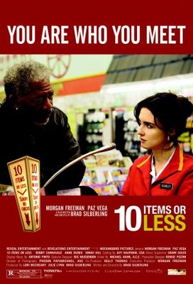 10 Items or Less Wooden Framed Poster