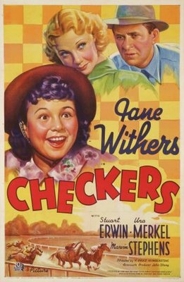 Checkers Wooden Framed Poster