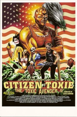 Citizen Toxie: The Toxic Avenger IV Wood Print