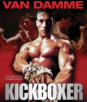 Kickboxer Canvas Poster