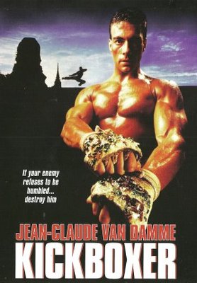 Kickboxer Poster with Hanger