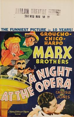 A Night at the Opera Poster with Hanger