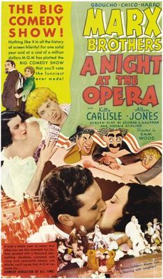 A Night at the Opera Poster with Hanger