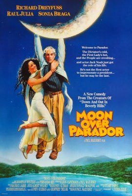 Moon Over Parador Wooden Framed Poster