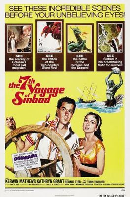 The 7th Voyage of Sinbad Wooden Framed Poster