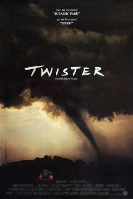 Twister Wooden Framed Poster