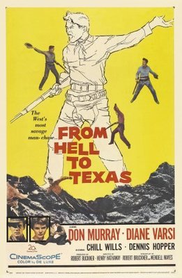 From Hell to Texas Poster with Hanger