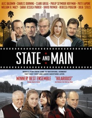 State and Main Canvas Poster