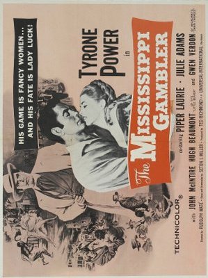 The Mississippi Gambler Metal Framed Poster