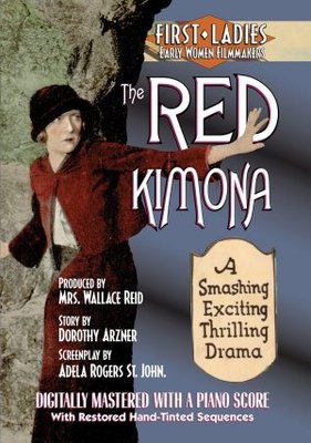 The Red Kimona Wooden Framed Poster