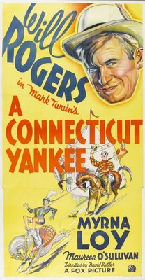 A Connecticut Yankee Wooden Framed Poster