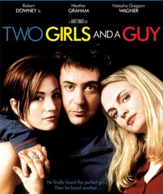 Two Girls and a Guy Wooden Framed Poster