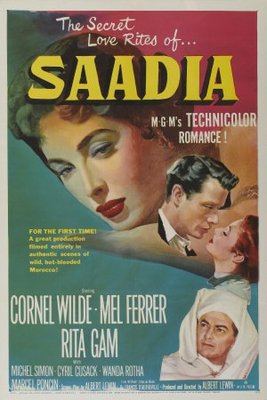Saadia Poster with Hanger