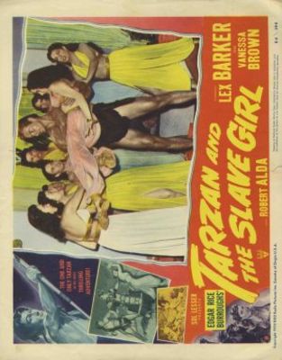 Tarzan and the Slave Girl Canvas Poster