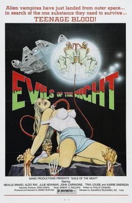 Evils of the Night Poster with Hanger
