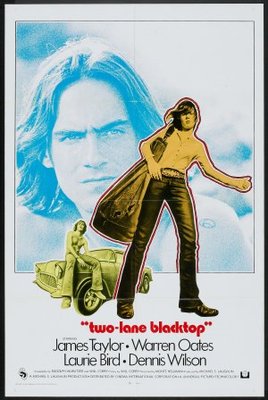 Two-Lane Blacktop Poster with Hanger