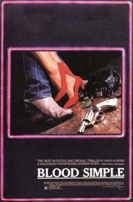 Blood Simple Poster with Hanger