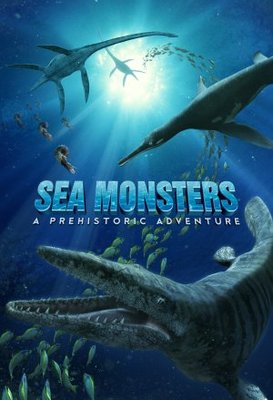 Sea Monsters: A Prehistoric Adventure Wooden Framed Poster