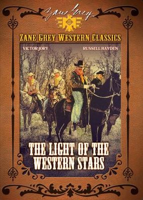 The Light of Western Stars Wooden Framed Poster