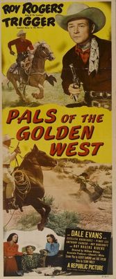 Pals of the Golden West Wood Print