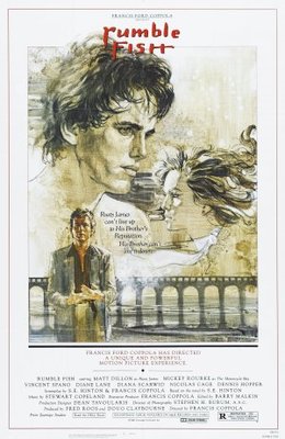 Rumble Fish Wooden Framed Poster