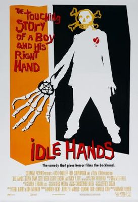 Idle Hands Wooden Framed Poster