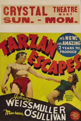 Tarzan Escapes Canvas Poster