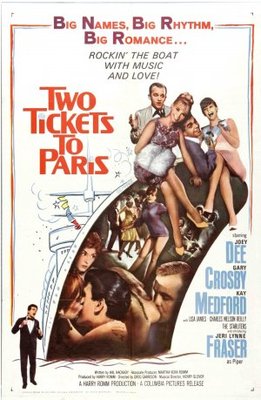 Two Tickets to Paris Metal Framed Poster