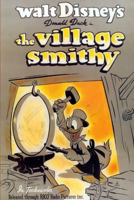 The Village Smithy Canvas Poster