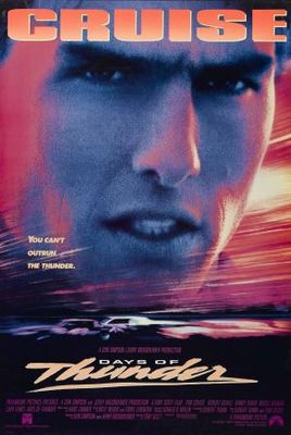 Days of Thunder Canvas Poster