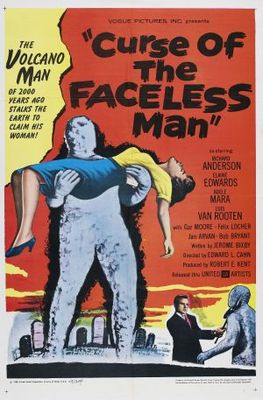 Curse of the Faceless Man Canvas Poster