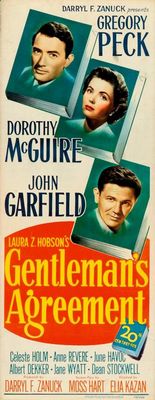 Gentleman's Agreement Poster with Hanger