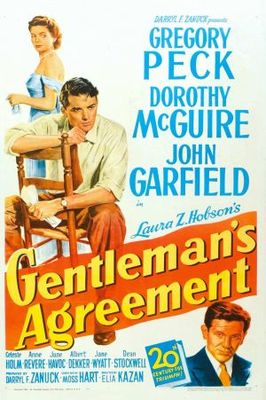 Gentleman's Agreement Wooden Framed Poster