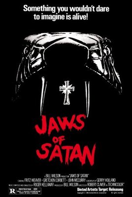 Jaws of Satan Metal Framed Poster