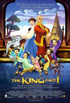 The King and I Wooden Framed Poster