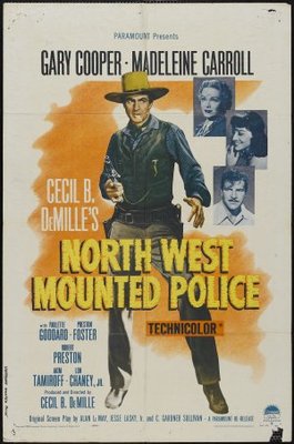 North West Mounted Police Metal Framed Poster